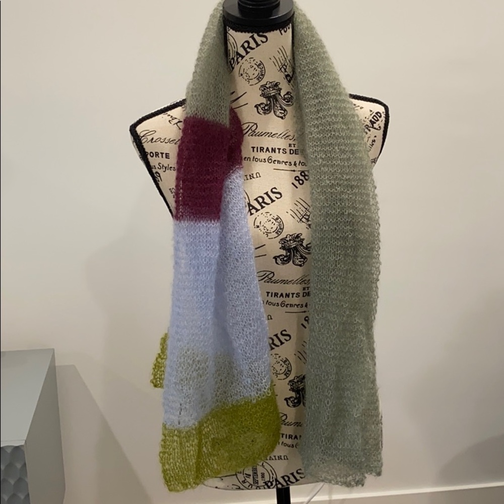 Hand-made Mohair & Silk Scarf